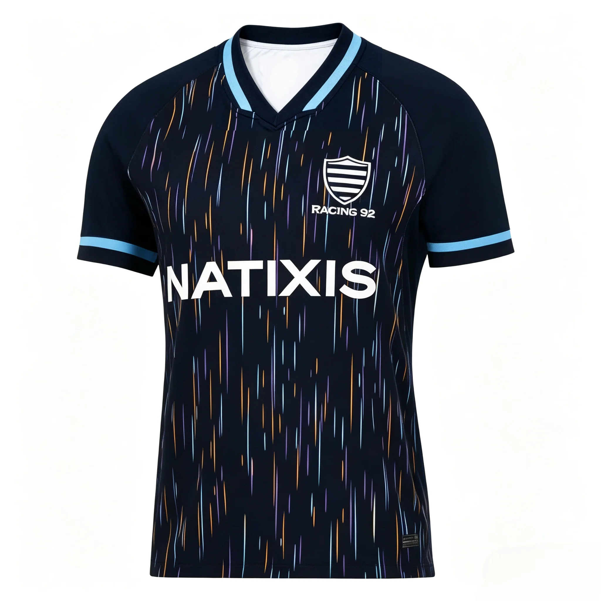 2026/27 Club Racing French rugby Jersey T-shirt  Men's and Women's Breathable Quick Drying Loose Short sleeve fan gifts Tops