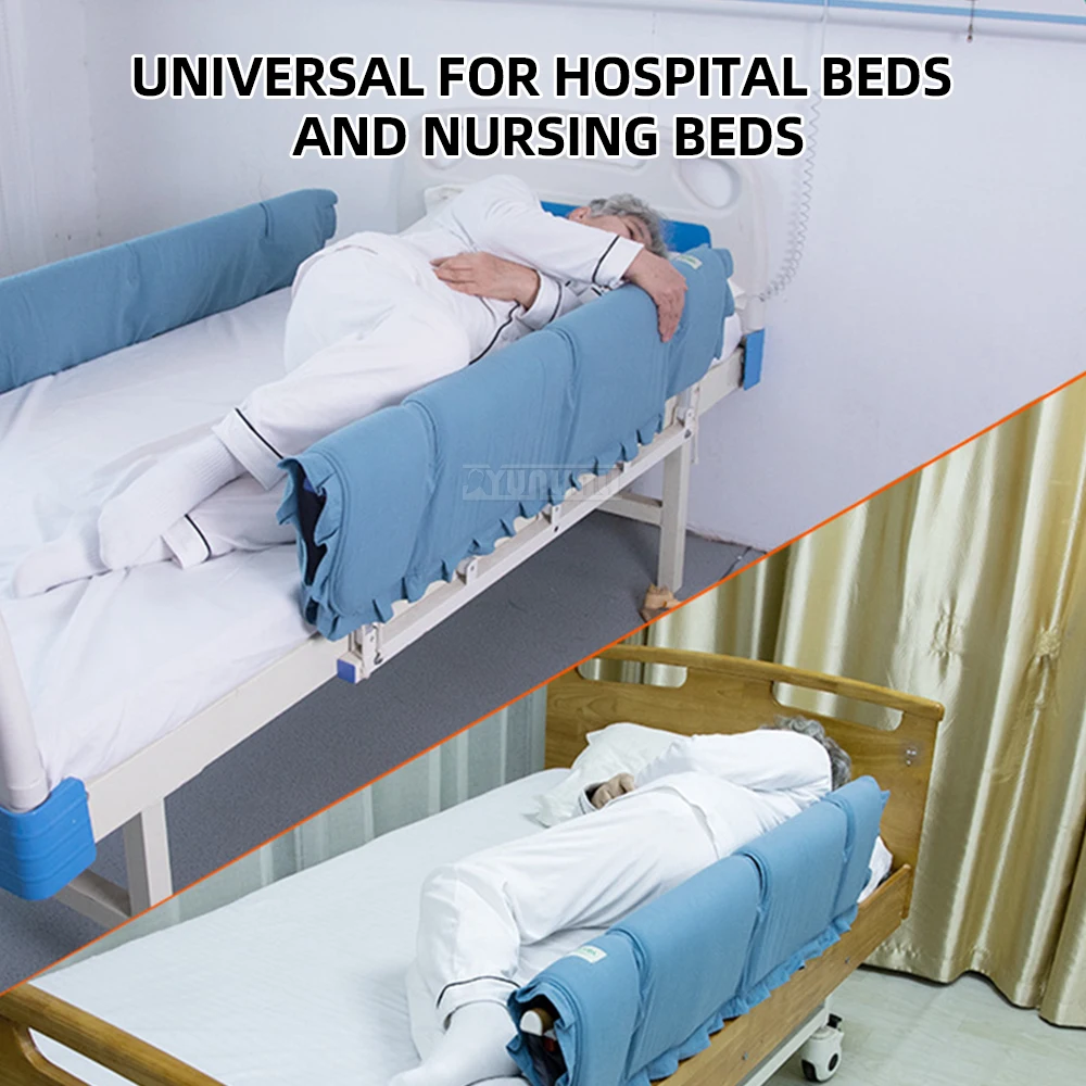 Nursing Bed Guardrail Protective Cover Durable Bedrail Encasement for Home Health Care