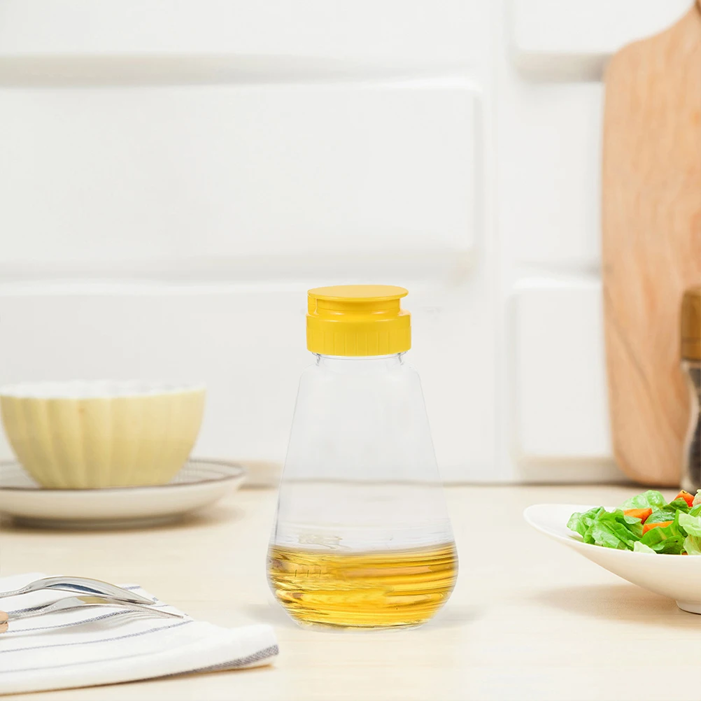 

2Pcs Honey Dispenser Leakproof Plastic Squeeze Bottles Salad Dressing Ketchup Mustard Syrup Mini Containers Reusable