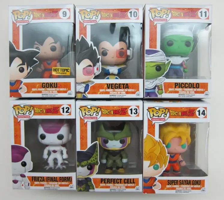 Funko Pop Dragon Ball Z nuevos patrones completos Goku Vegeta GOHAN 518 PORUNGA Future Trunks BEERUS CELL VEGITO figura de vinilo modelo de juguete