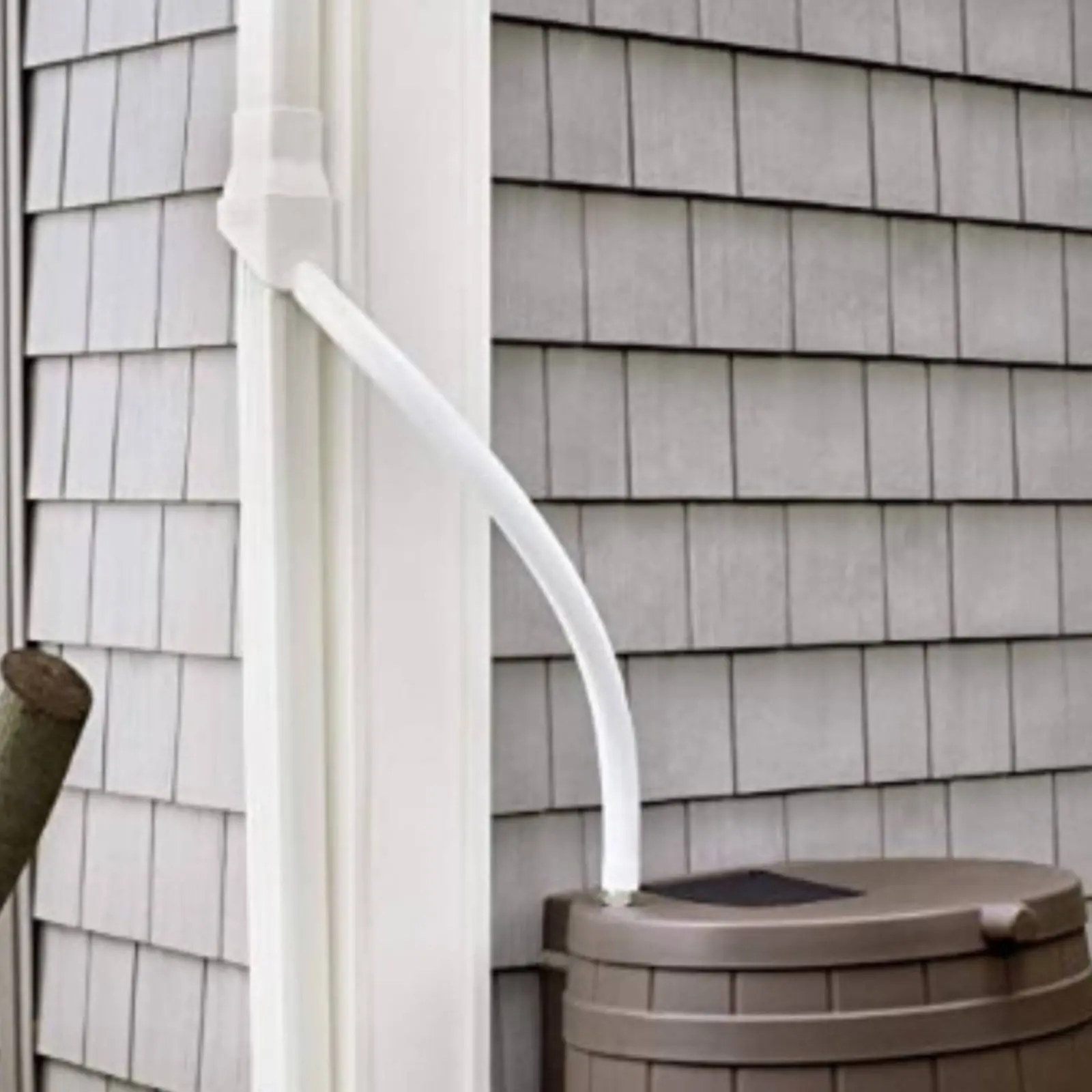 Rainwater Collection System Includes Accessories Gutter Downspout Diverter Rain Barrel Diverter Kit Easy to Install for Backyard