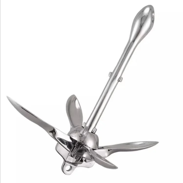 Ancla de Acero Inoxidable para Amarre de Barcos y Yates, Compatible con Ancla Mantus