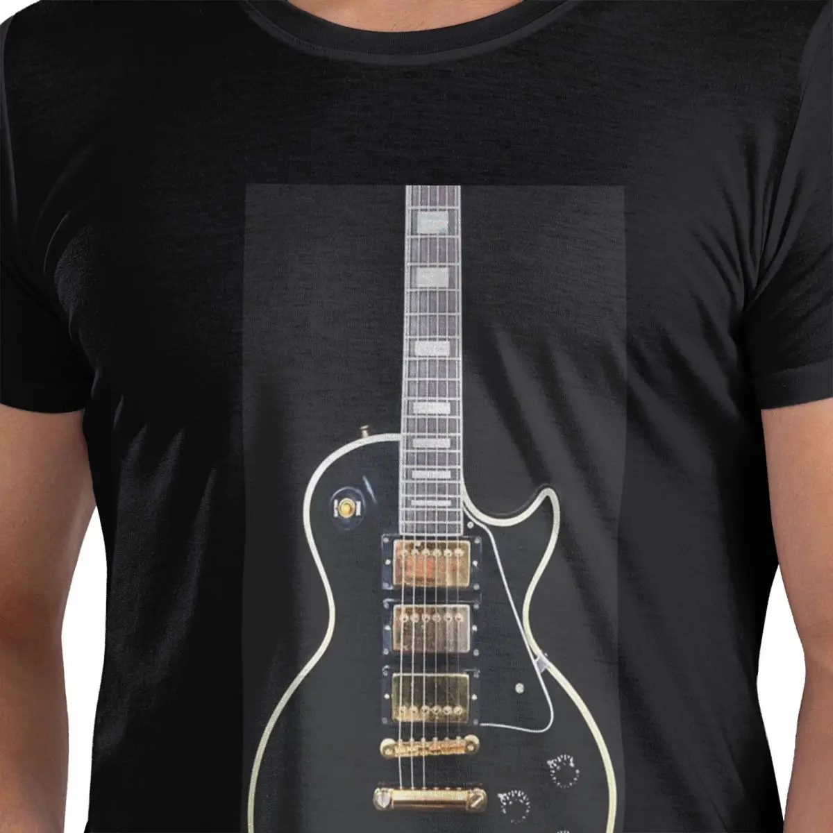 

1995 Gibson Custom Shop 1958 Les Paul футболка из 100% хлопка, мужские забавные футболки, мужские футболки с круглым вырезом и коротким рукавом, S-6XL