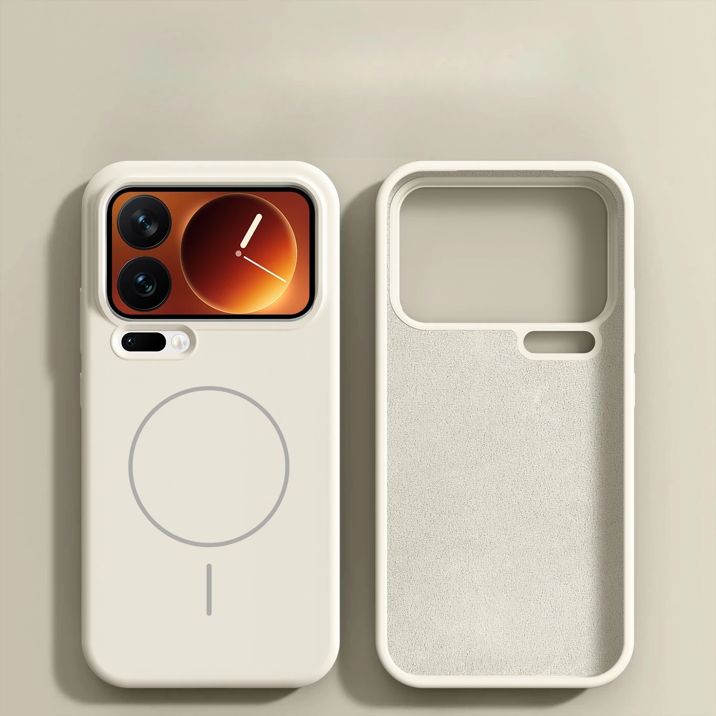 Für Xiaomi Mi 17 Pro Max Telefon Fall Harte Silikon Haut Magnetische Drahtlose Lade Schutzhülle für Xiaomi 15 17 Pro max Shell