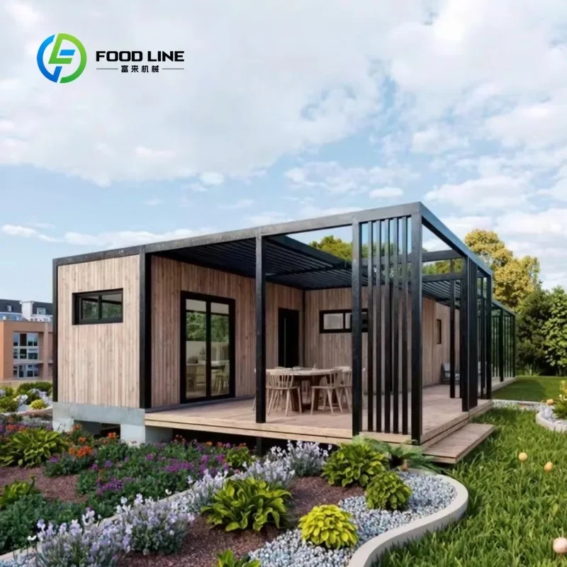 Minimalist Sandwich Panel Foldable Room Custom for Home Office Hotel Bedroom Living Room Villa Apartment Outdoor Application