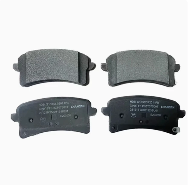Original High Qualtiy Front and Rear Brake Pads for CHANGAN Kaicene Hunter F70 1.9T Diesel Engine PEUGEOT Landtrek 1.9 D20T