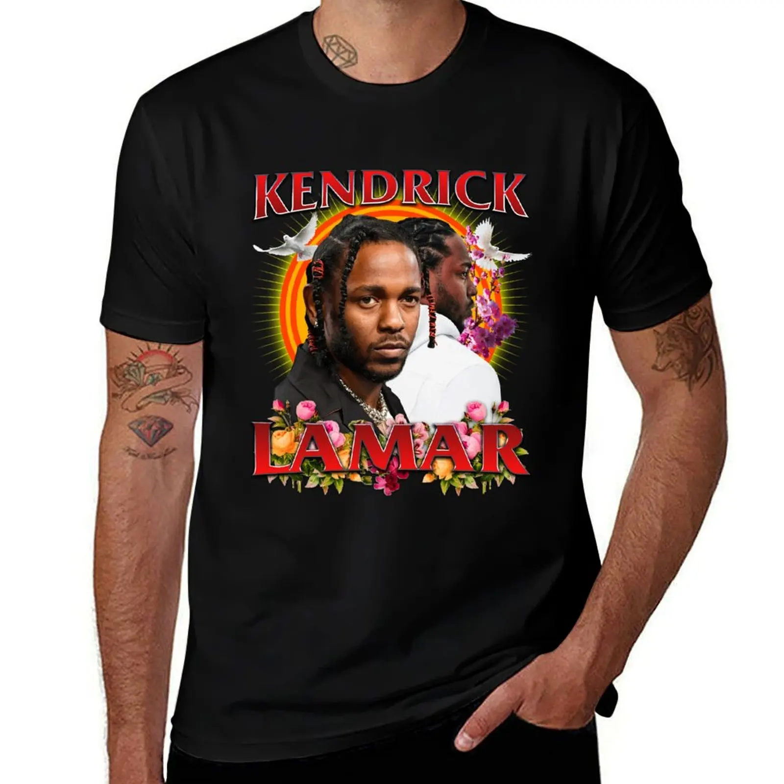 

KENDRICK LAMAR VINTAGE T-Shirt graphic shirts anime stuff valentines clothes luxury clothing labubu mens big and tall t shirts