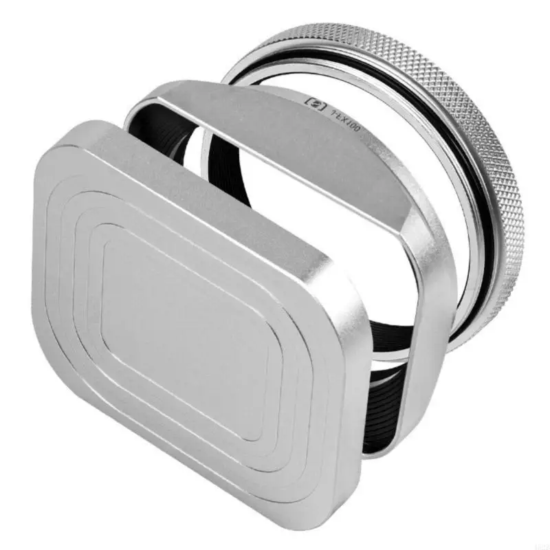 

462B Photography Aluminum Lens Hoods Lens Caps for X100V X100T/F X100VI Providing Excellent Reduction