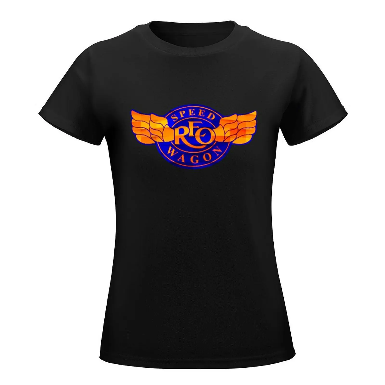 reo speed wagon best logo band T-Shirt plain summer top t-shirts for Women graphic tees funny