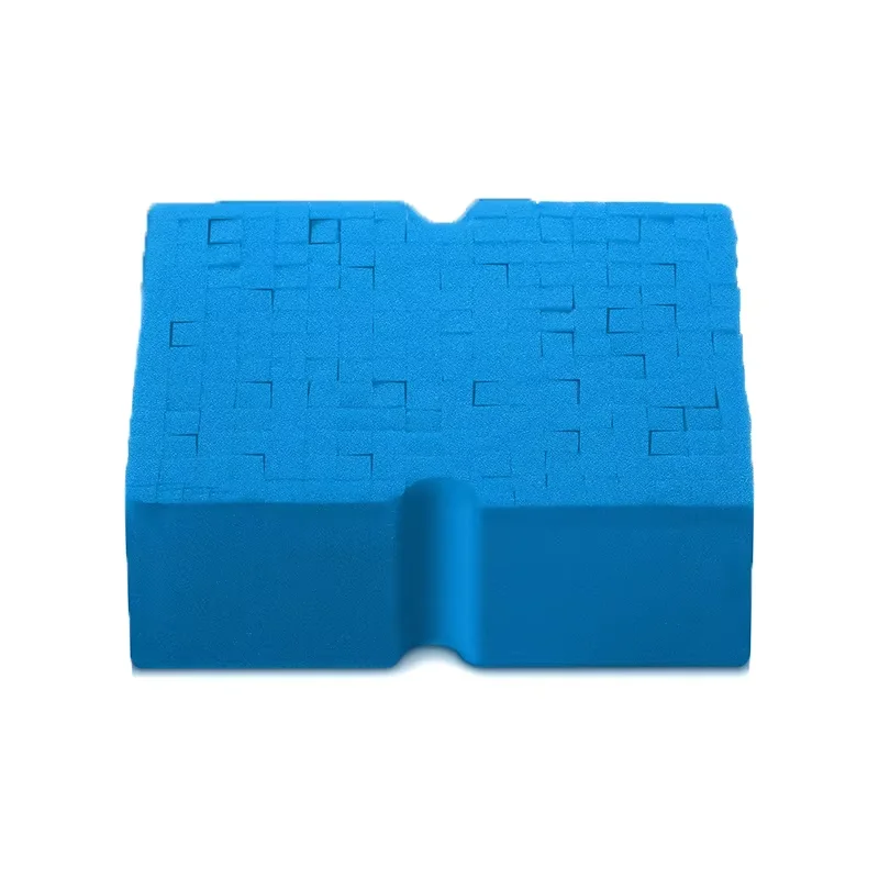 Car Wash Sponge Large Cross Cut Soft Foam Grid Super Absorbent Sponge Easy Grip Non Scratch Car Cleaning Tools Auto Accessories image 2
