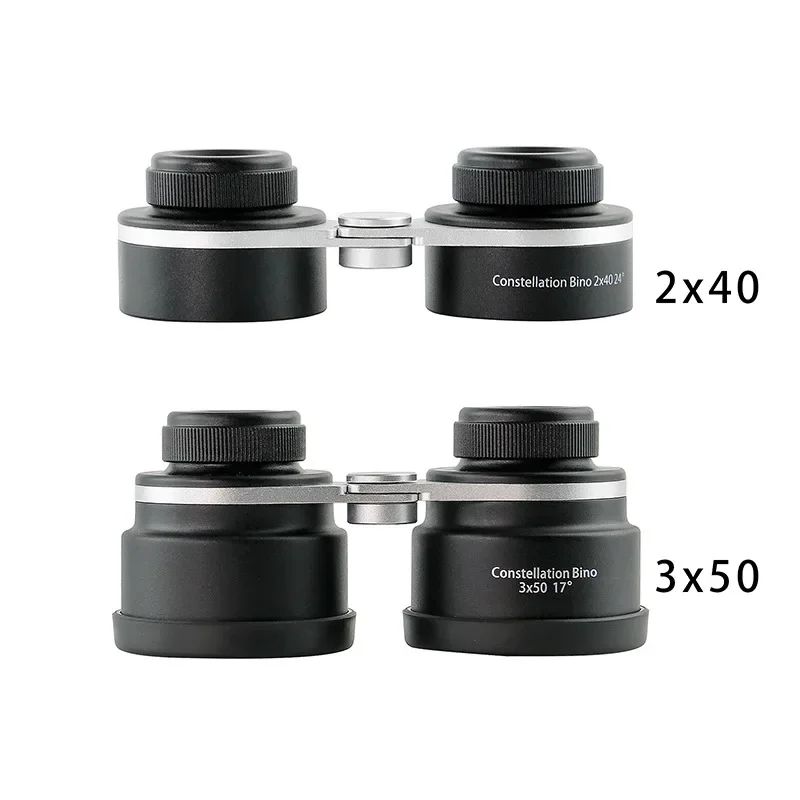 New High-definition Field of View Small Portable Binoculars 3x50 Stargazing Glasses Full Optical Lenses Professional Telescope
