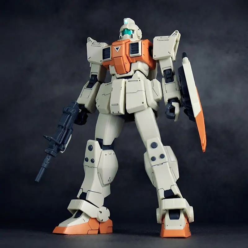 KUKU HGUC 1/144 RX-79G Kit de modelo de montagem tipo solo figura de ação robô kits de modelo de plástico decoração brinquedo crianças presentes de aniversário