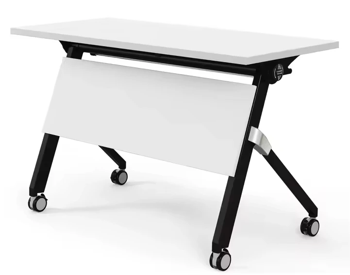 oe-Modern Style Mobile Folding Training Table Durable Office Furniture for Conference Meetings-Wholesale-