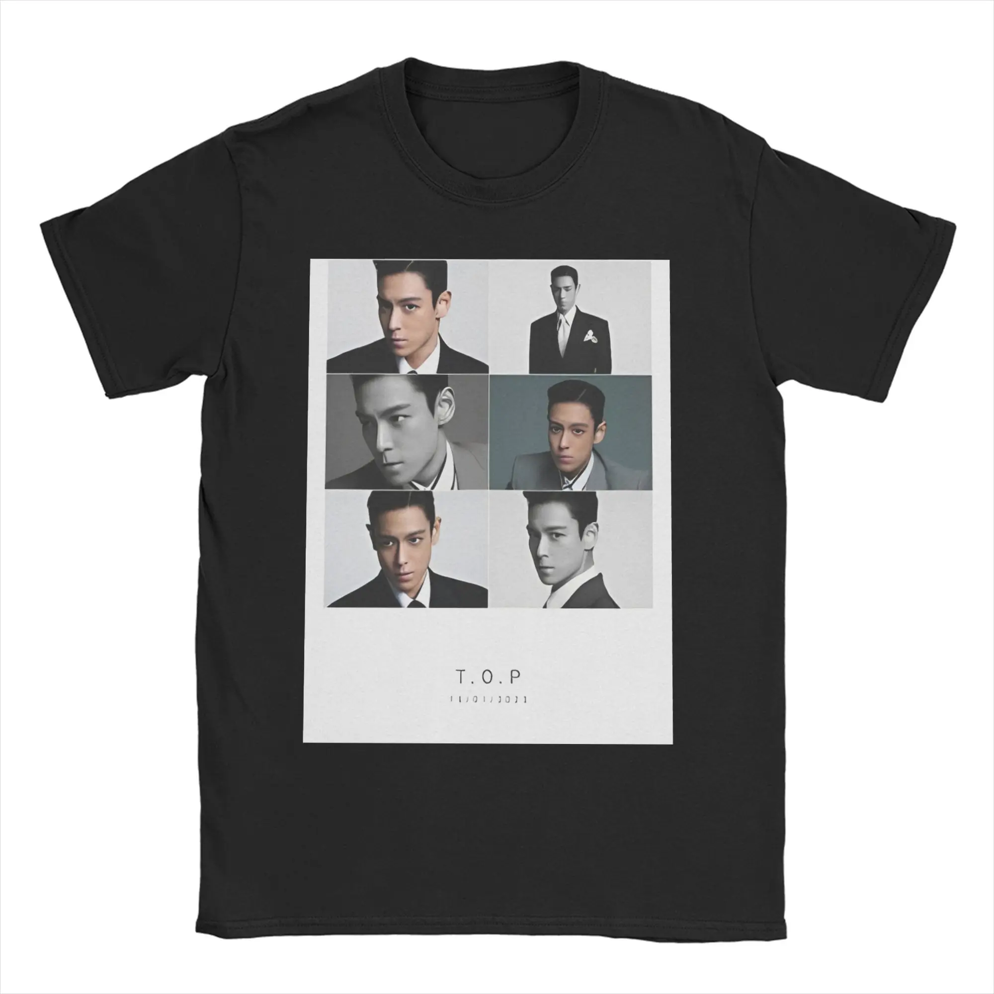 Choi Seung hyun   Men's T Shirts Album  Cool Tees Short Sleeve Crew Neck T-Shirt 100% Cotton Original Tops