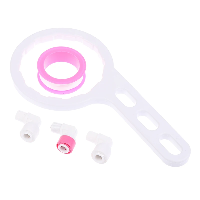 【rrkxa】 1812/2012 50-125G غشاء ارتشاح عكسي مبيت مرشح استبدال مع تركيبات الكوع الإسكان وجع صمام الاختيار #6