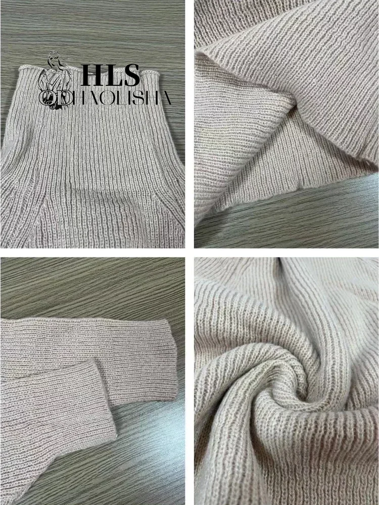 Women\'s Autumn Winter Sweater Dress Korean Version Pullover Jersey Fashion Streetwear Elegant Women\'s Long Sleeve Tops Jumper