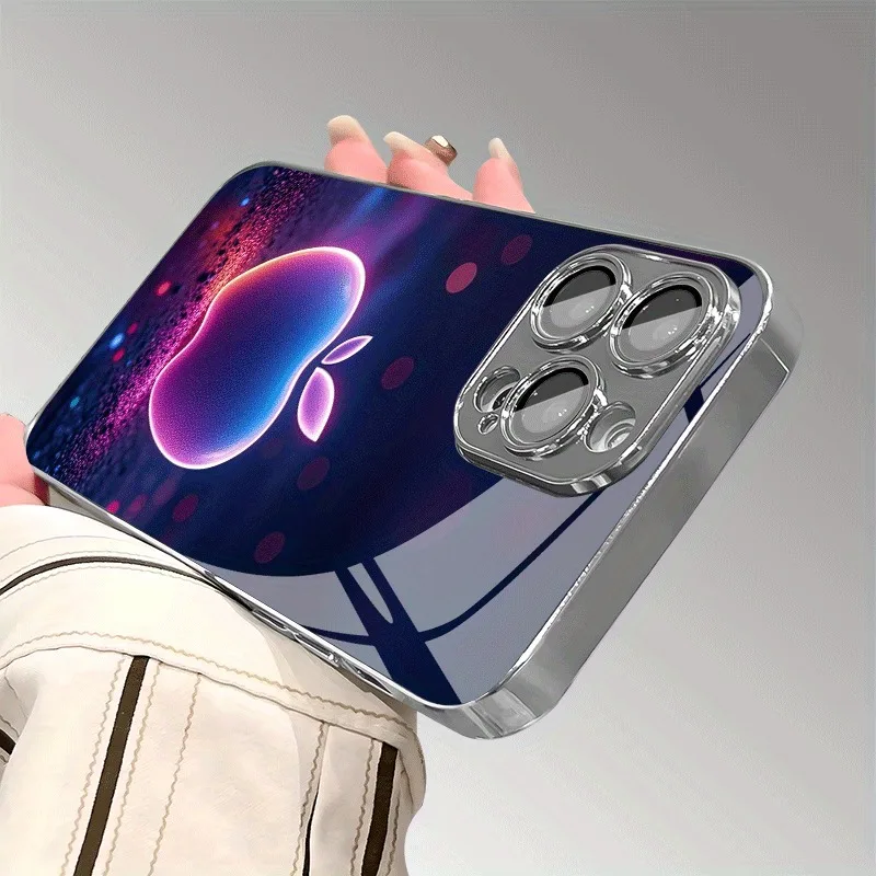 الملونة ل الفاكهة الزجاج جراب هاتف ل ممن لهم A79 A98 A78 A76 A17 A94 A96 A38 A36 A16K A74 A60 A58 A57 A54 A16 A15 A93 4G 5G 2022 #5