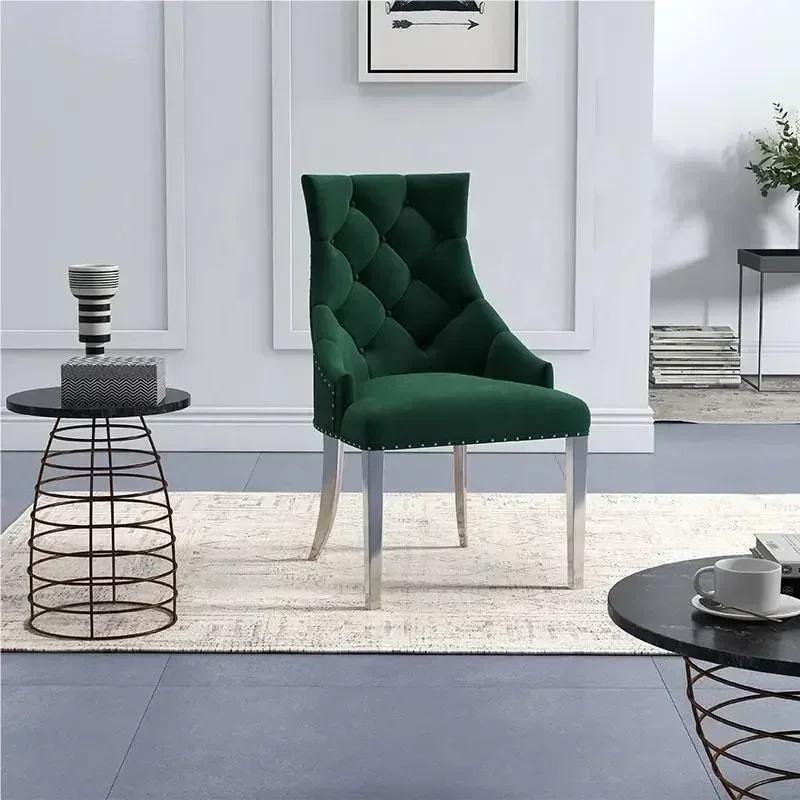 

Modern Green Chair Restaurant Furniture Luxury Restaurant Chair Restaurant Chair Velvet