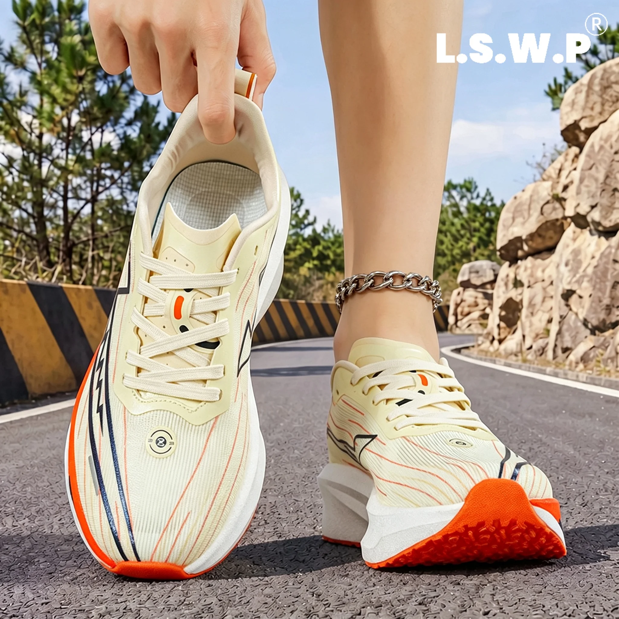 Damen-Laufschuhe, bequem und vielseitig, leicht mit weichen Sohlen, geeignet für den täglichen Gebrauch, Herbst- und Wintersportschuhe, bequeme, rutschfeste und verschleißfeste Sneaker, geeignet für tägliche und Outdoor-Aktivitäten. – Detail 16