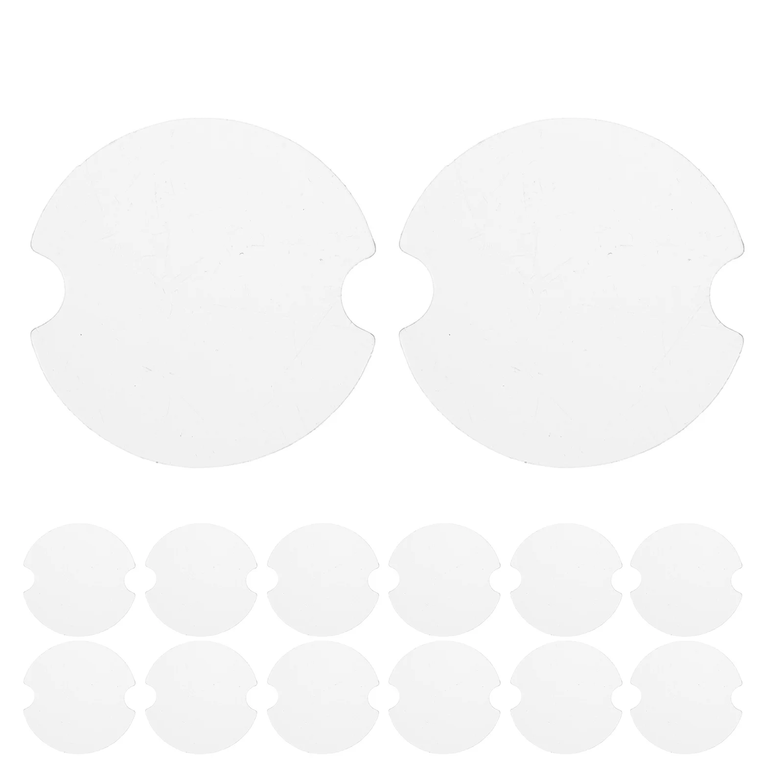 

50Pcs Plastic Ring Display Sheets Durable Organizer for Jewelry Showcases and Personal Collections Ring Holder