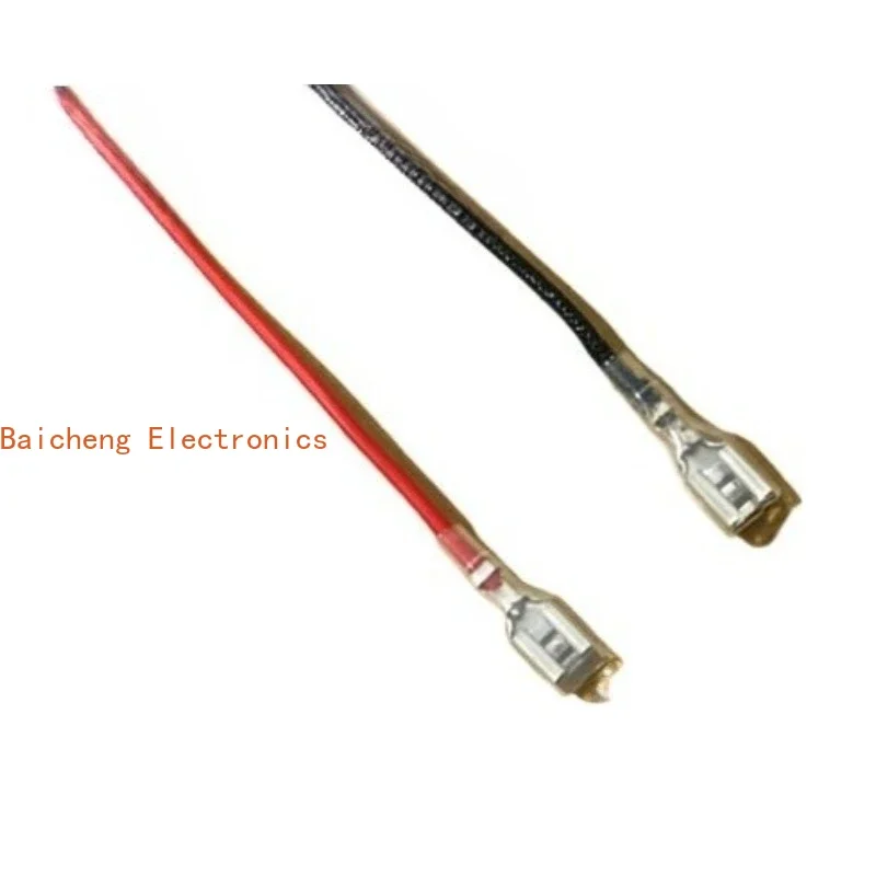 10pcs 2.8 4.8 6.3mm spring plug with wire terminal block