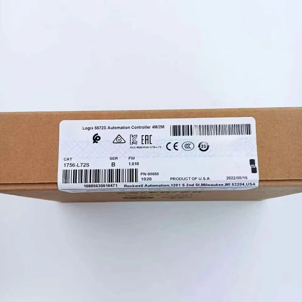 Nuovo controller 1756-L72S SER B GuardLogix 5572S da 4 MB