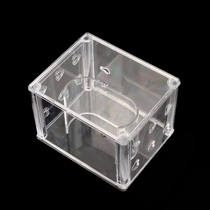 Watch Protective Display Box Plastic Stand Rack General Showcase Shelf Portable Watch Storage Box Jewelry Case