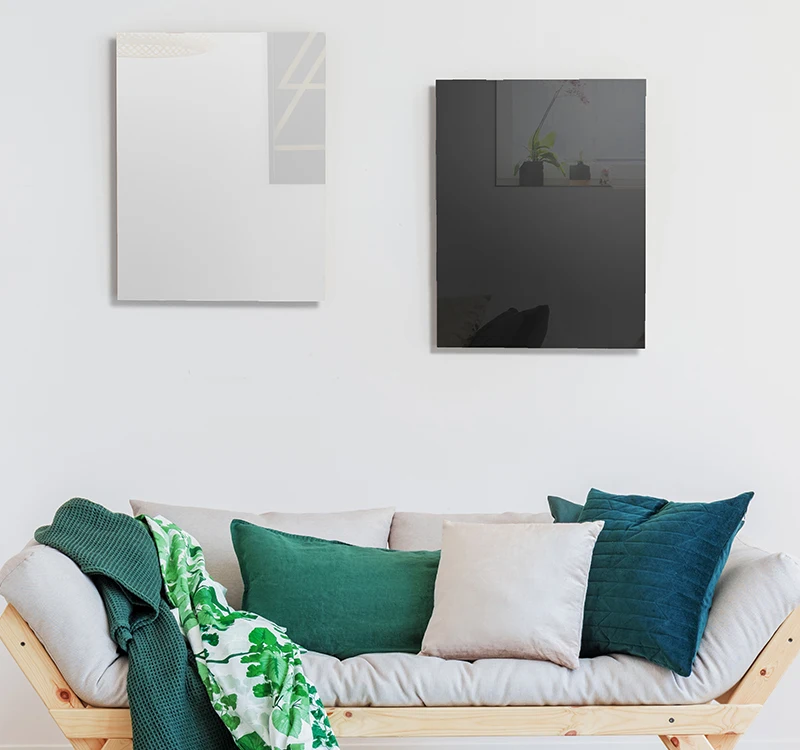 سخان كهربائي موفر للطاقة بقدرة 500 وات Fr، آمن وهادئ مثبت على الحائط، حماية من الحرارة الزائدة، موفر للطاقة، يتم التحكم فيه في التطبيق