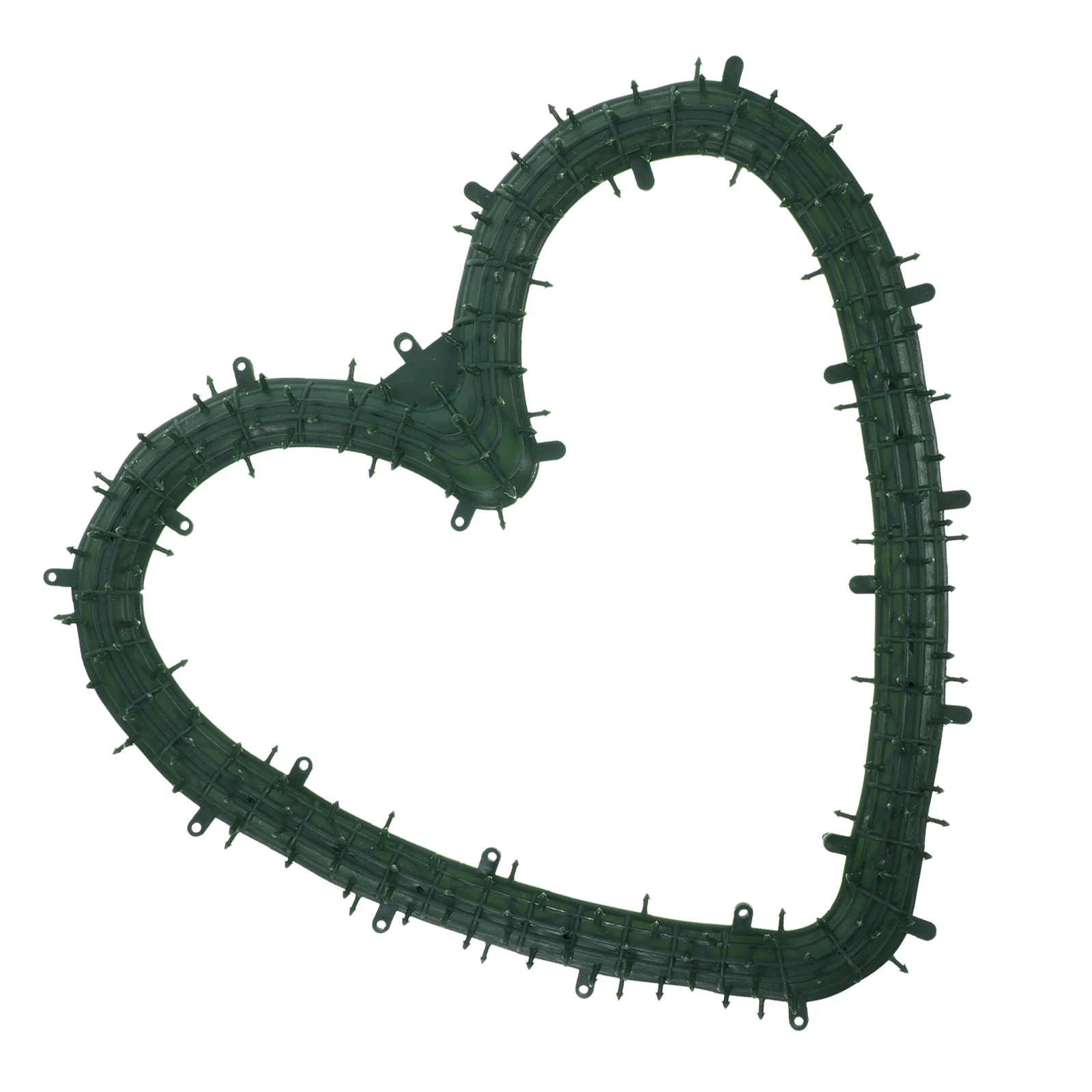 

Creative Diy Heart Shaped Making Materials Plastic Garland Frames Flower Arranging Support Base For Wedding Party Home Decor