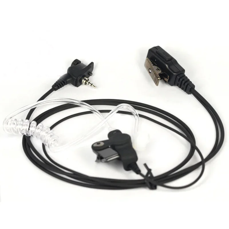 1 Pin Air Tube Earpiece PTT Mic Microphone Headset for Motorola MTH800 MTH850 MTP850 MTS850 MTH600 MTH650 Radio Walkie Talkie