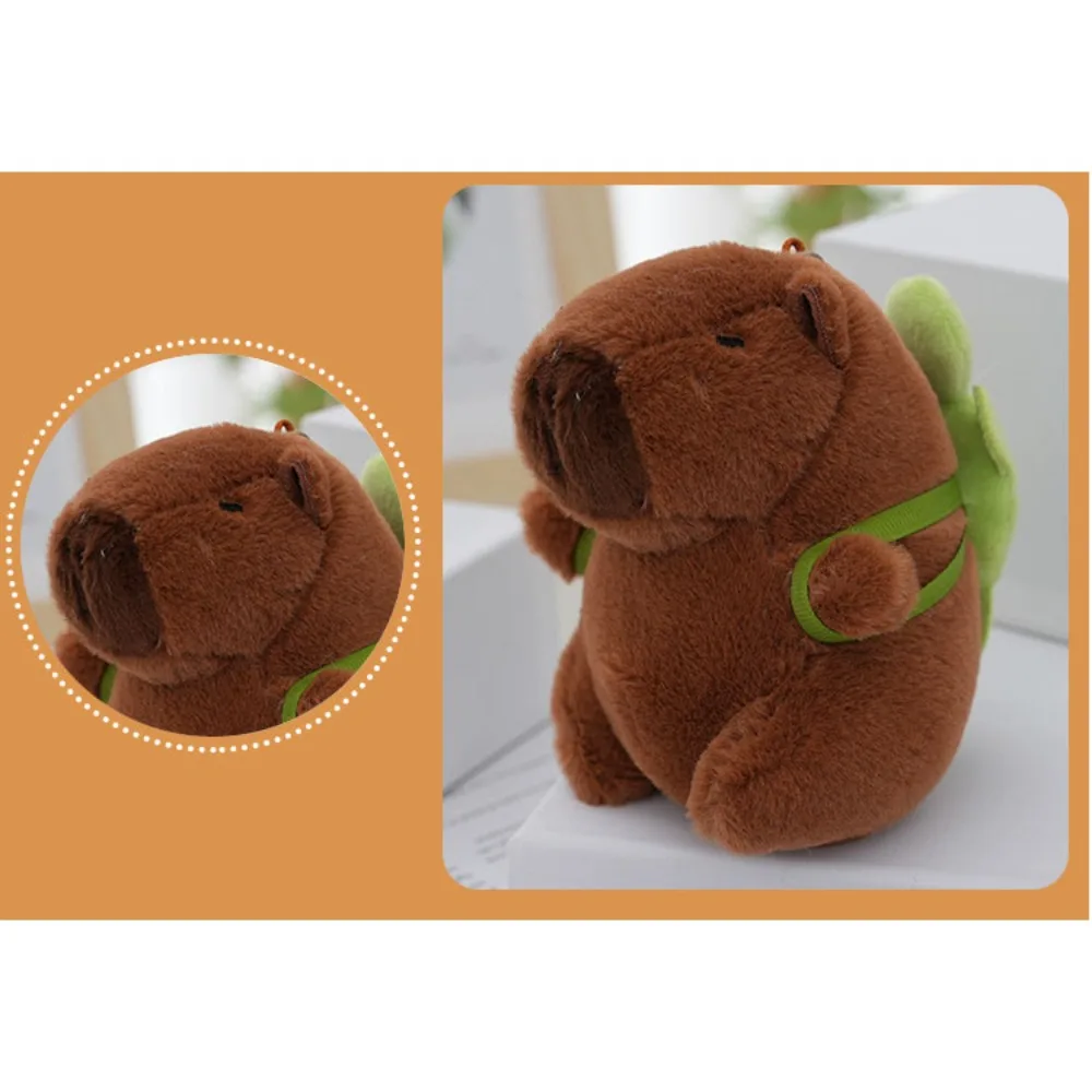 マルチカラーキャプティキーホルダー,動物のぬいぐるみ,バックパックペンダント,誕生日プレゼント,10〜13cm