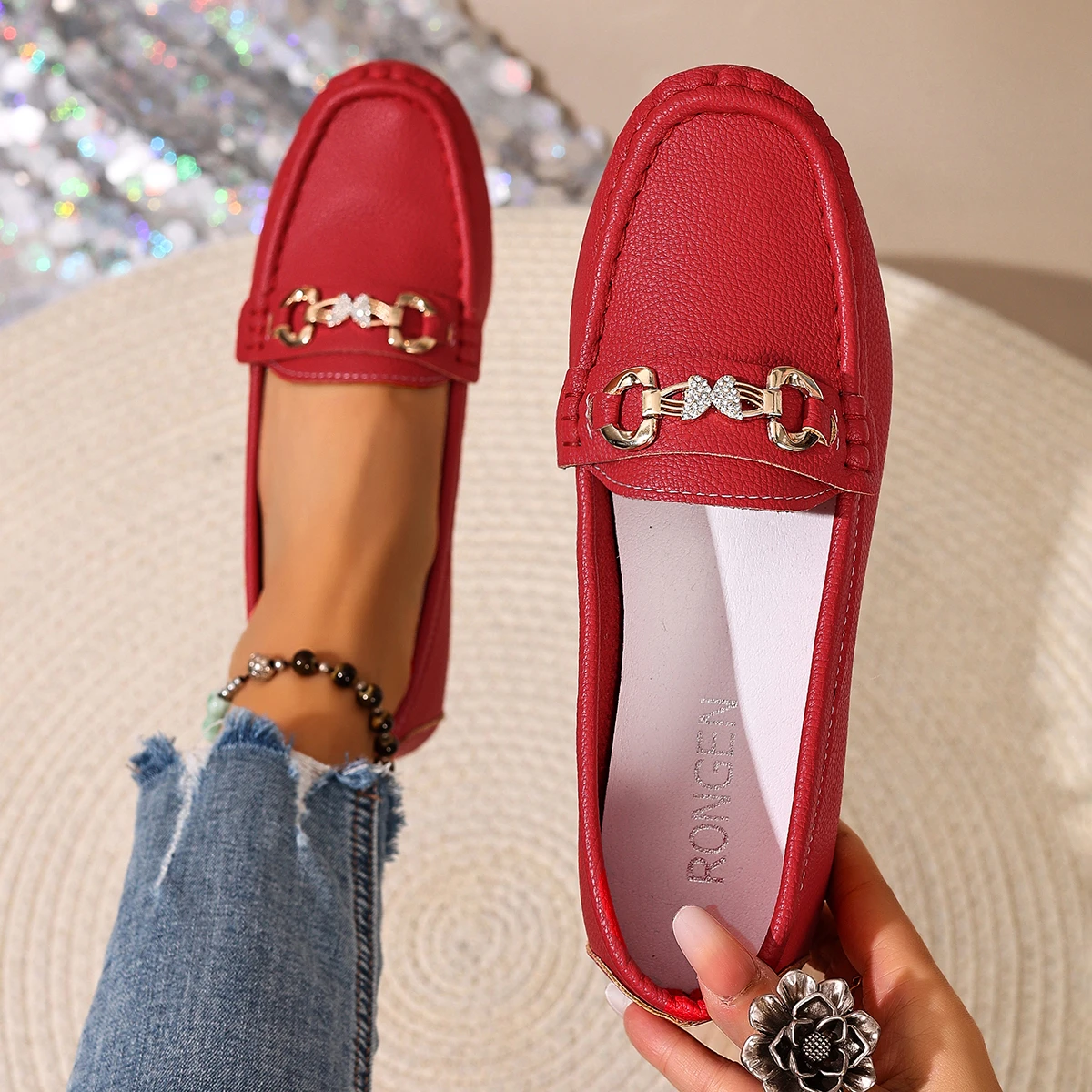 Comfort Slip-On Mary Jane Loafers 4