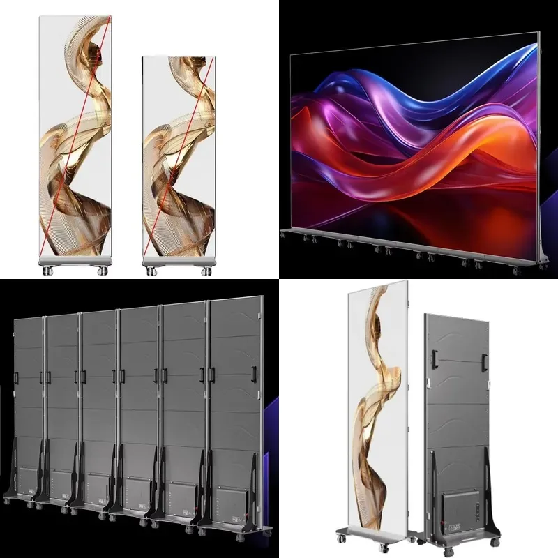 Creative Splicing Light Emitting Diode LCD TV Wall--Shopping Mall Exhibition Seamless high definition advertising display