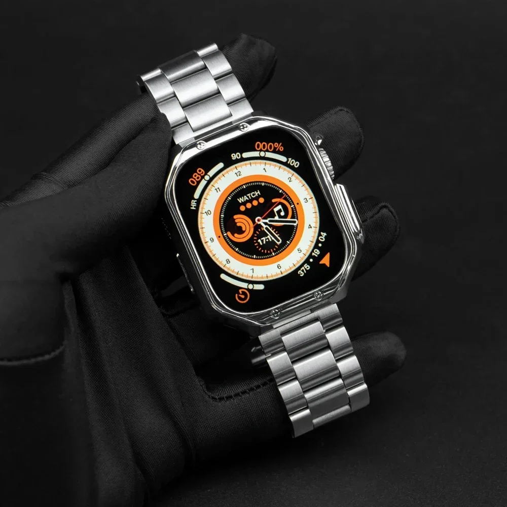 strap + case for apple watch 7 8 9 45mm 41mm 49mm band 6 5 4 se 44mm 40mm TPU case cover for iwatch 42mm bracelet+protector case