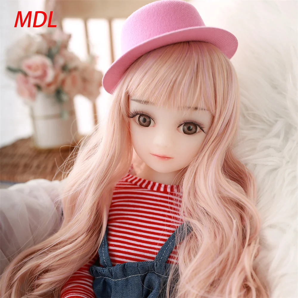 Spring Apricot Blonde Hair Full Figure 80cm Model Scale 1/3 Soft Glue Body Joints Adjustable Romantic Doll MDL Store