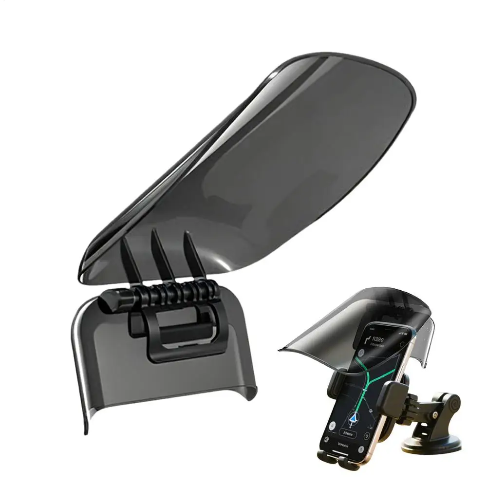 AliExpress NONE Sun Hat Style Phone Mount Sun Shade Universal Fit Adjustable Extended Sun Visor Creative Rainproof Phone Helmet Visor Cycling
