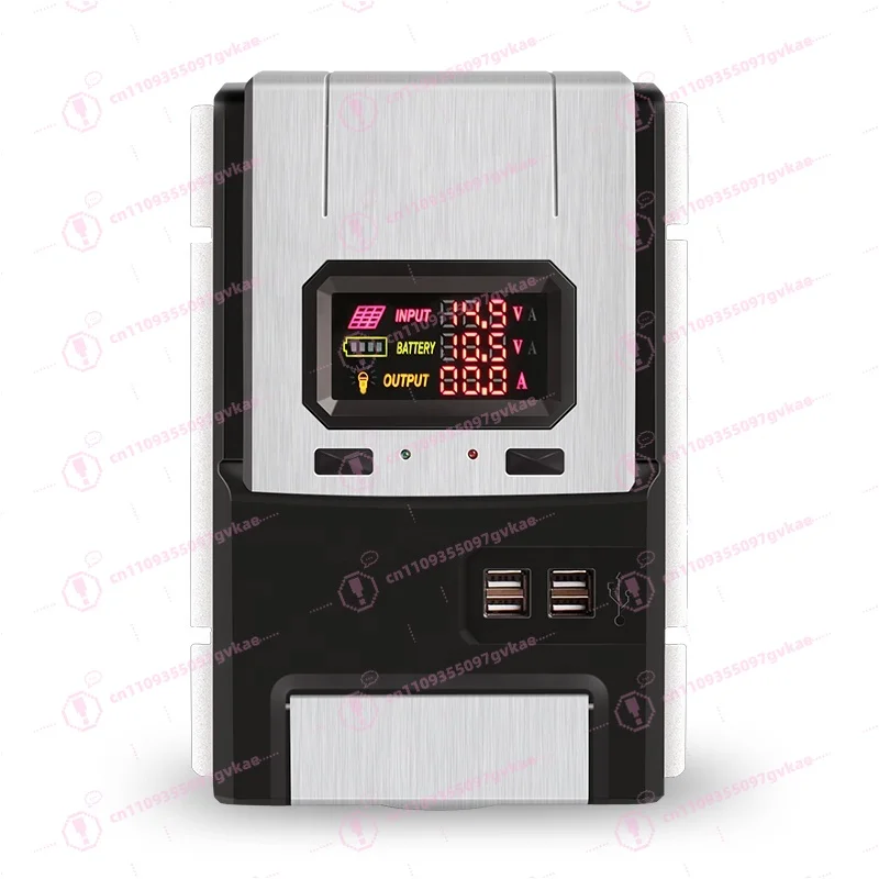 

Контроллер заряда/разряда солнечных панелей MPPT 60А, 12В/24В, высокоэффективный, с функцией определения напряжения, для солнечной энергетики