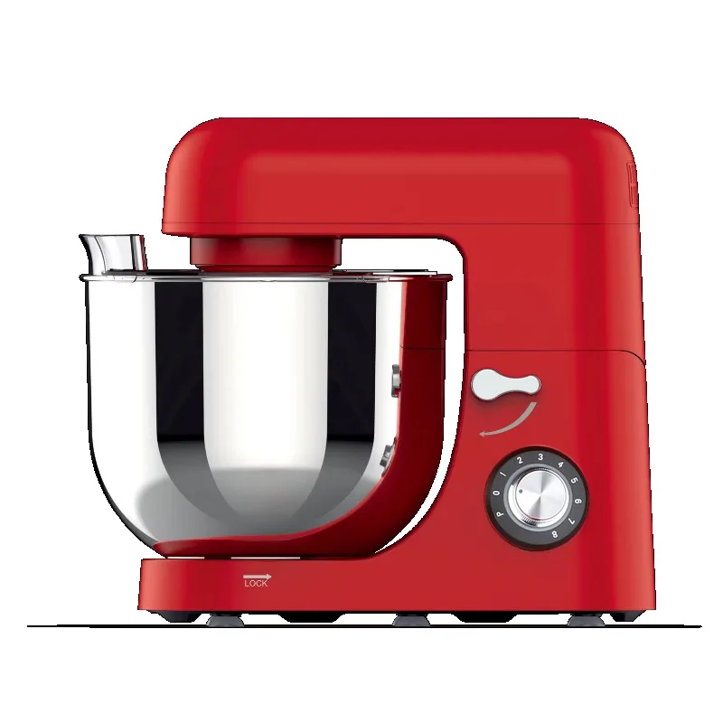 Wholesale Factory 1800W 8L  Bakery Electric Small Kitchen Appliances Cake Baking Machine Stand Mixer for Dough Food Mixer