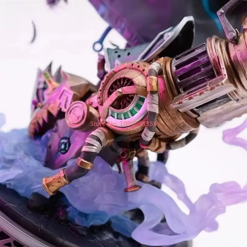 جامعة الأساطير Lol Double City War Jinx 1/7 ملحقات ألعاب النحت التماثيل ألعاب قابلة للجمع للاعبين #5