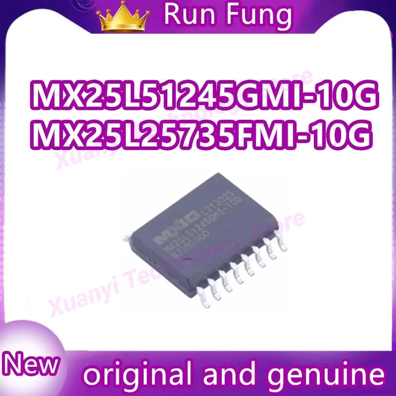 

Фотолампа MX25L51245GMI-10G SOP16 IC Chip 100% новая Оригинальная фотография