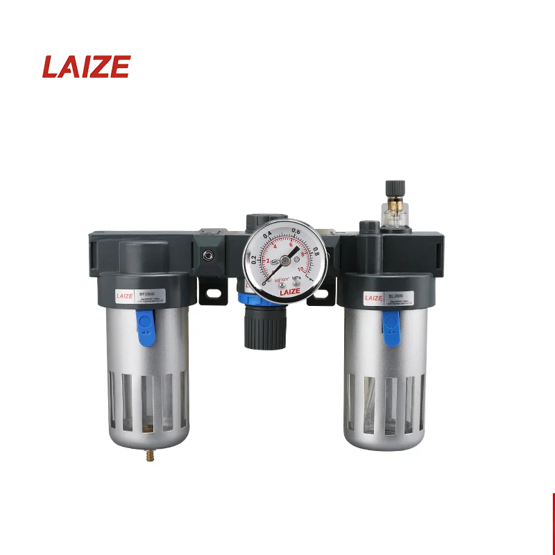 AC2000/BC2000 Air Compressor Air Filter Regulator Oil Water Separator Trap Filter Regulator Valve Pressure Differential Drain