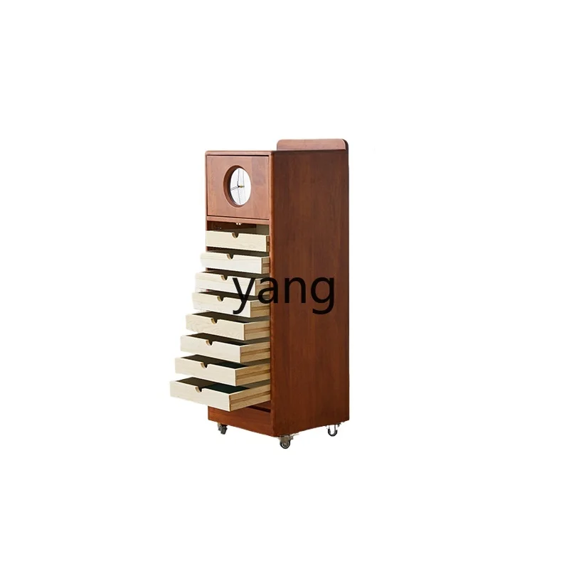 LTT， boxwood floor-to-ceiling file cabinet retro locker living room storage cabinet