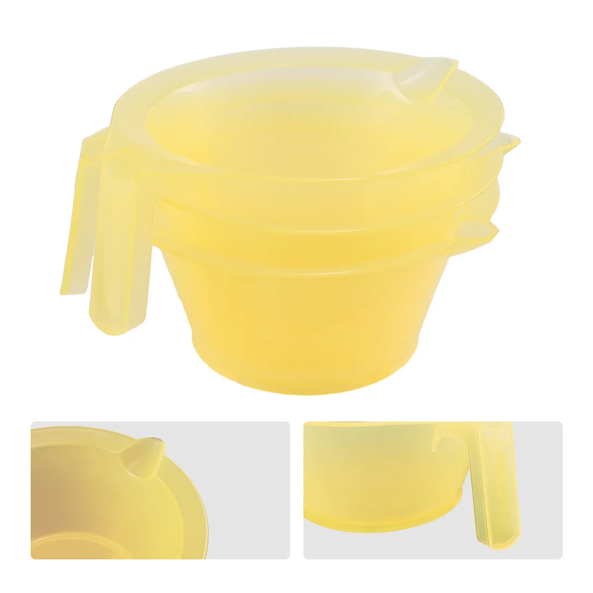 

Набор из 3-х прочных и легких чаш для окрашивания волос: портативный дизайн для легкого и беззагрязняющего нанесения краски