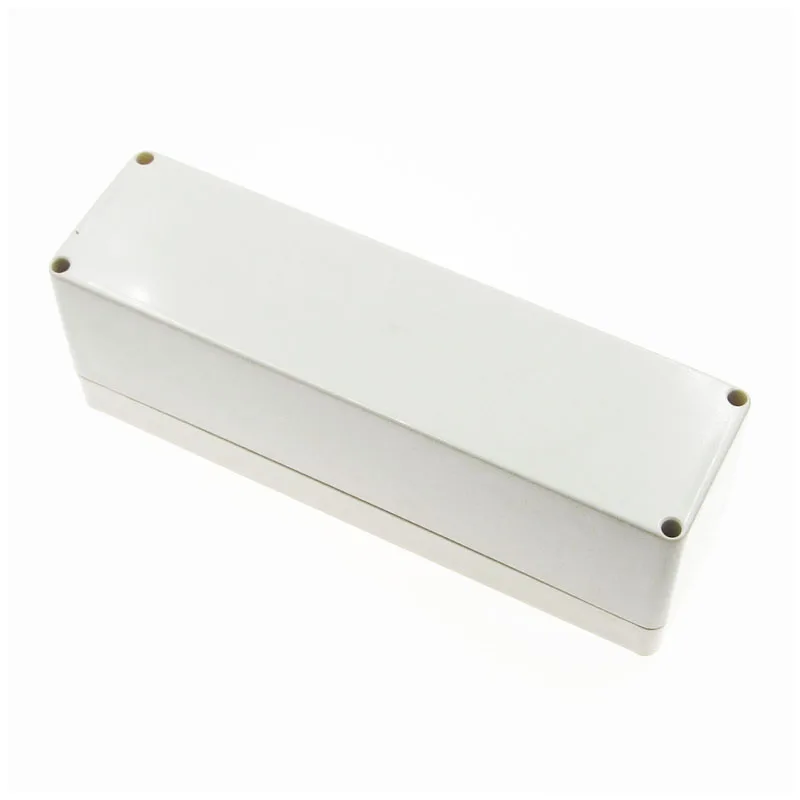 Waterproof Plastic Electronic Enclosure Project Box white 160 x 45 x 55mm diy electronics