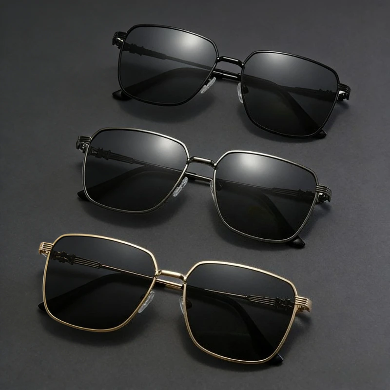 

Men's Advanced Luxury Polarized Sunglasses Driving Special Fishing Anti UV Anti Glare Glasses UV Resistant Walk The Show