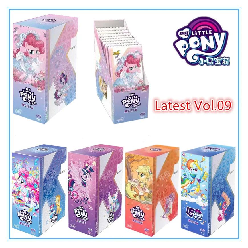 

KAYOU Аутентичная карта My Little Pony Вечная карта дружбы Huiyue Package Vol.09 Коллекционные карты Подарки на день рождения Игрушка