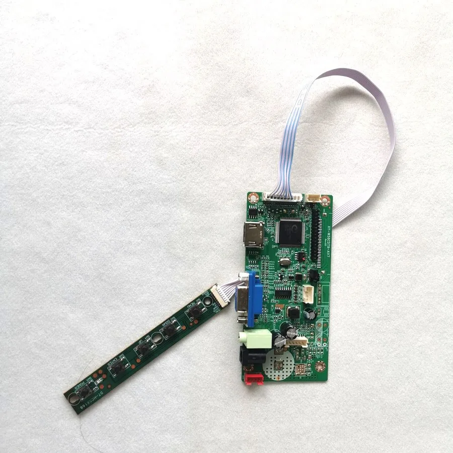 

Для LTN160AT01 LTN160AT02 плата контроллера драйвера ЖК-экрана VGA HDMI-совместимый монитор LVDS 30-контактный тестовый комплект DIY 1366*768 1CCFL