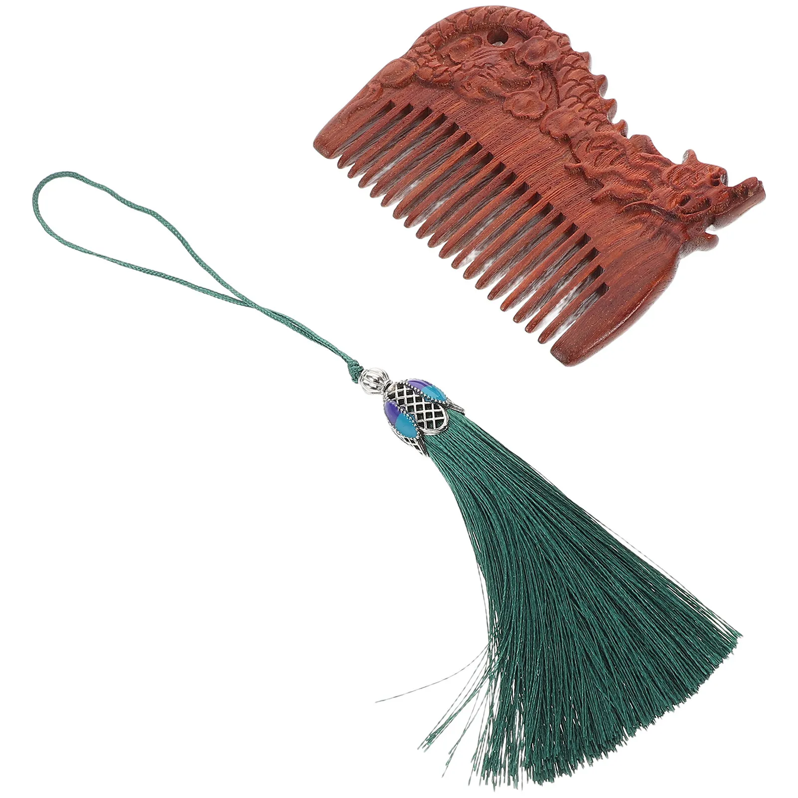 

Расческа для волос из персикового дерева и сандала Zodiac, портативная, для массажа кожи головы младенцев и малышей, подарок на день рождения, для путешествий и ежедневного использования