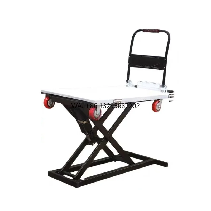 

Wholesale Electric Cargo Platform Lift Trolley Hoist Material Handling Equipment for Warehouse