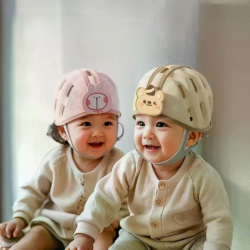 1Pcs Baby Head Protector Baby Helmet For Crawling Walking Baby Infant Toddler No Bumps Safety Helmet Head Cushion Bumper Bonnet